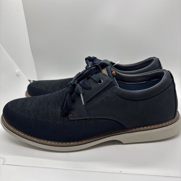 NEW NWT Nunn Bush 12W Wide Otto Knit Plain Toe Oxford Men\'s Oxford - Blue main image 7